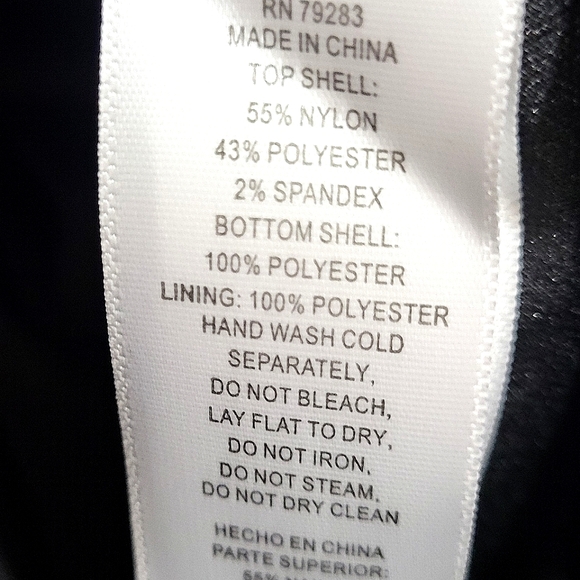 NWT Free Country Reversable Puffer Coat Jacket Black Sz XL $120 wind resistant - Picture 13 of 13